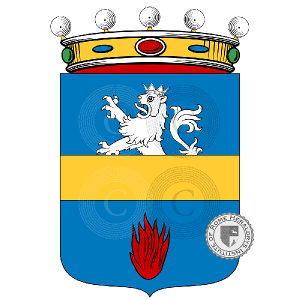 Coat of arms of family Monaco la Valletta