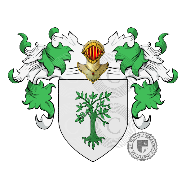 Escudo de la familia Giardina (Sicilia)