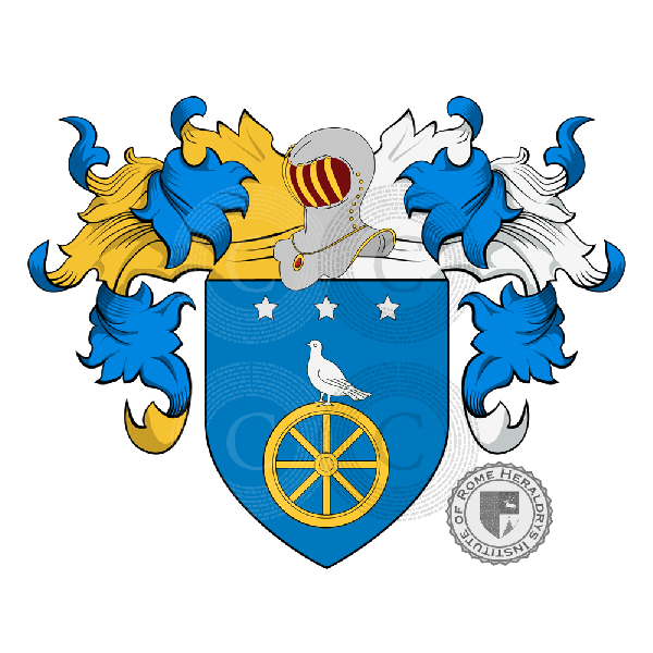 Coat of arms of family Guiraldi o Guirao