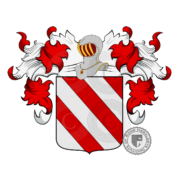 Escudo de la familia Vena (Saluzzo, Moncalieri)