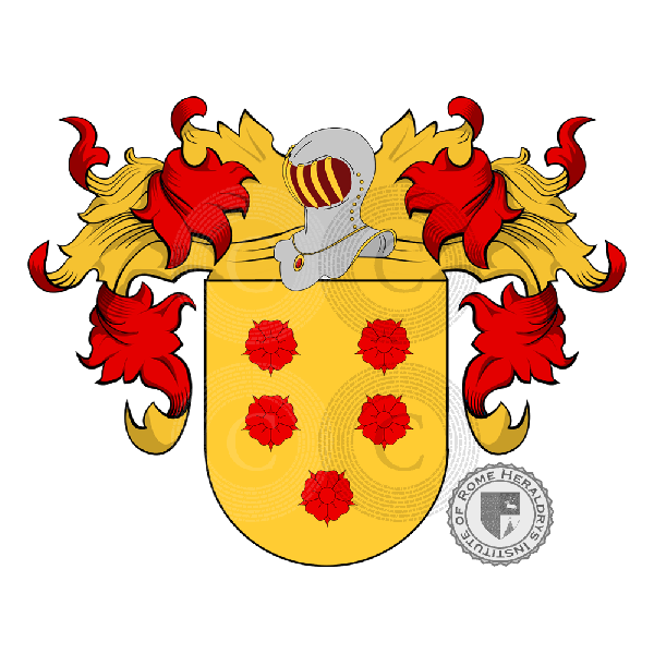 Coat of arms of family Rossel