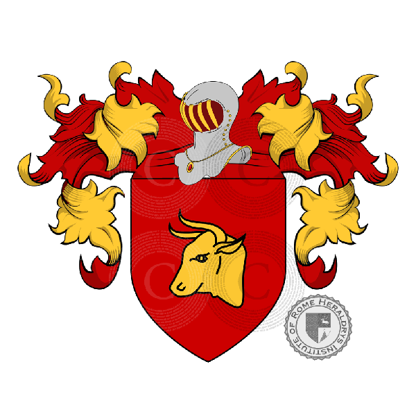 Escudo de la familia Bove (France)