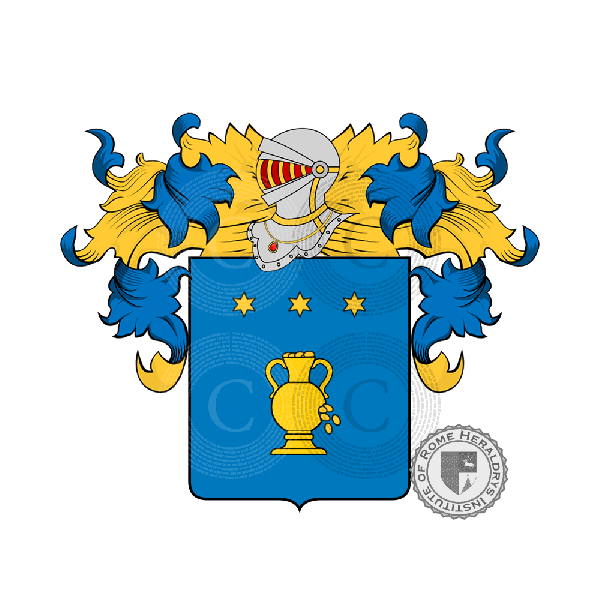 Escudo de la familia Pignatti o Pignatta (Modena)