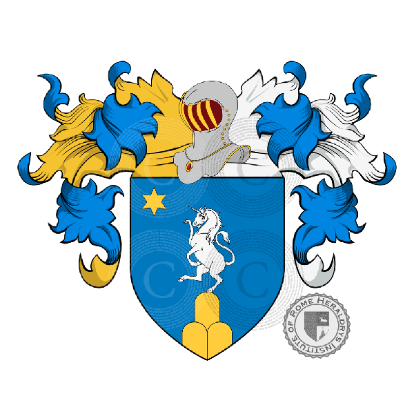 Coat of arms of family Goffredo