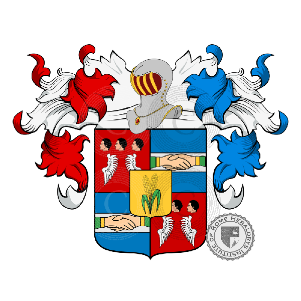 Coat of arms of family Panigai (Mirandola, San felice sul Panaro, Reggio Emilia)