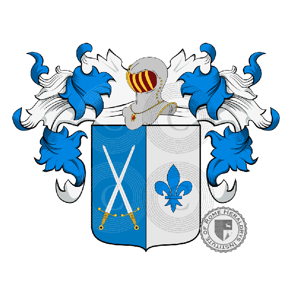 Coat of arms of family de Lisi