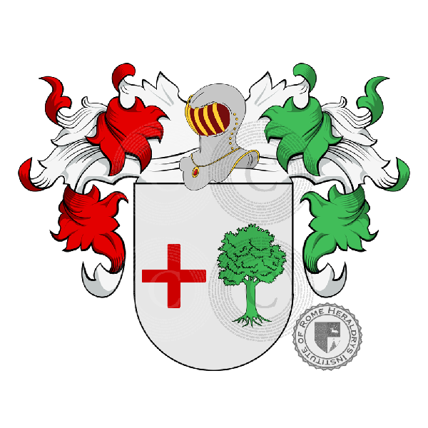 Coat of arms of family Mizael