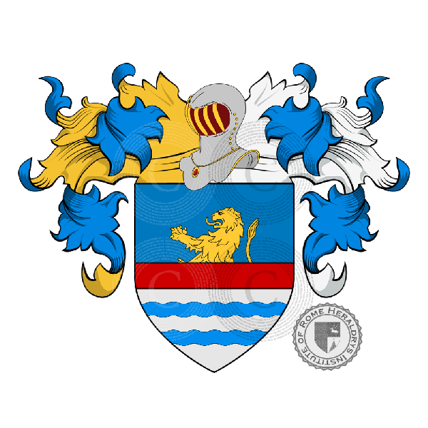 Wappen der Familie Paradisi (Terni)