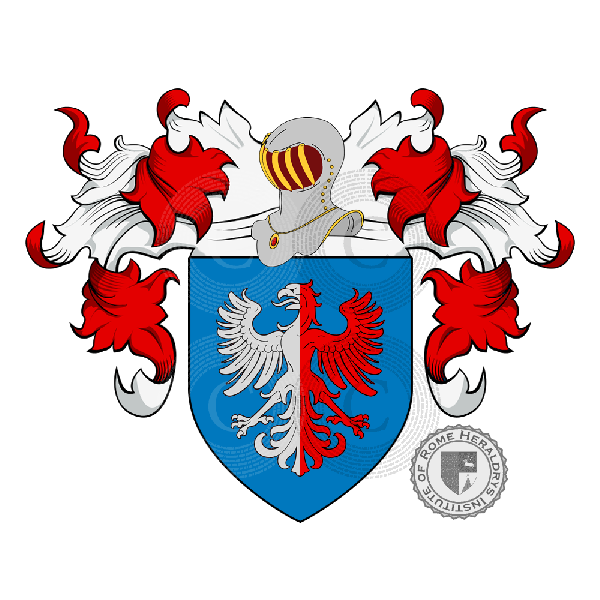 Escudo de la familia Romanzi, Romanzo o Romanzini