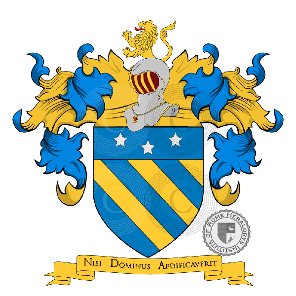 Escudo de la familia Prandi (Piemonte - Consignori di Borgomale)