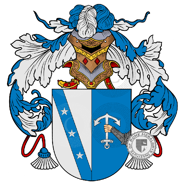 Coat of arms of family Ferraz