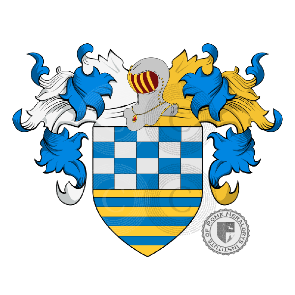 Escudo de la familia Fulco o Folco (Sicilia - Calabria)