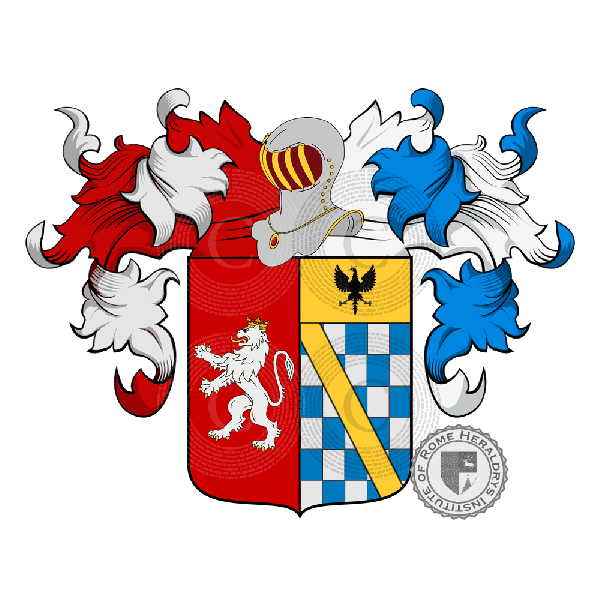 Escudo de la familia Canonici Mattei