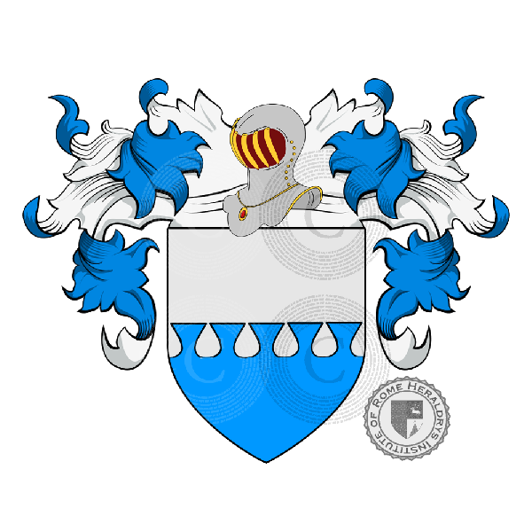 Coat of arms of family Donzelli