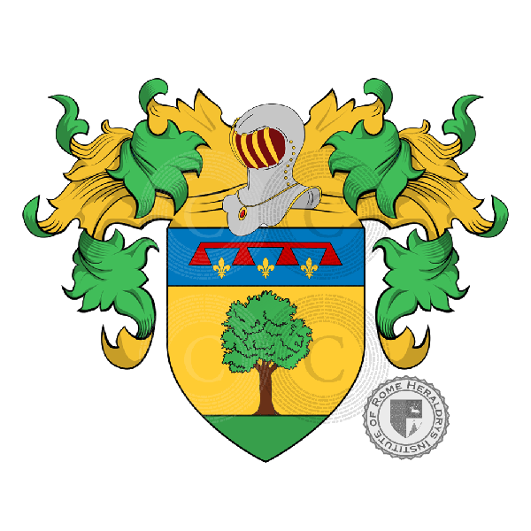 Coat of arms of family Franchini