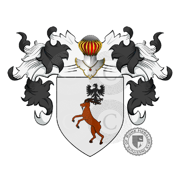 Escudo de la familia Capra (Vicenza)
