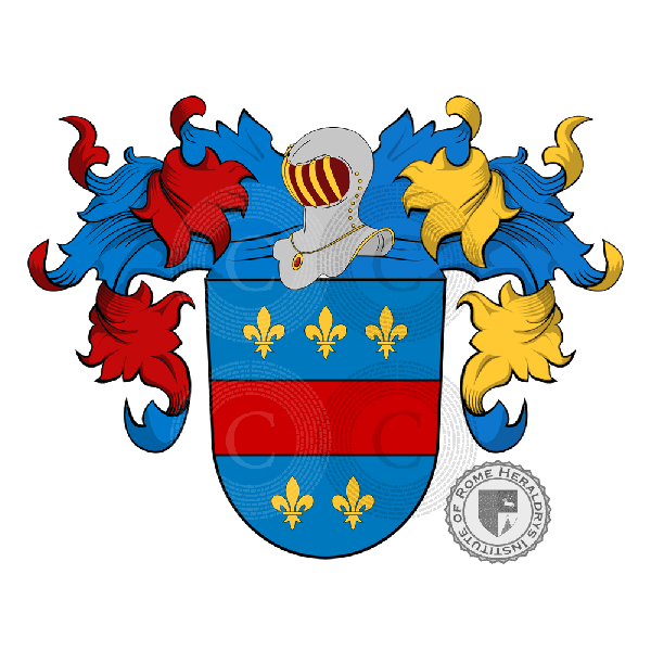 Coat of arms of family Leister (Germania)