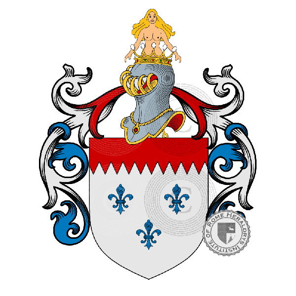 Coat of arms of family di Negro
