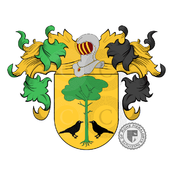 Coat of arms of family Picornell