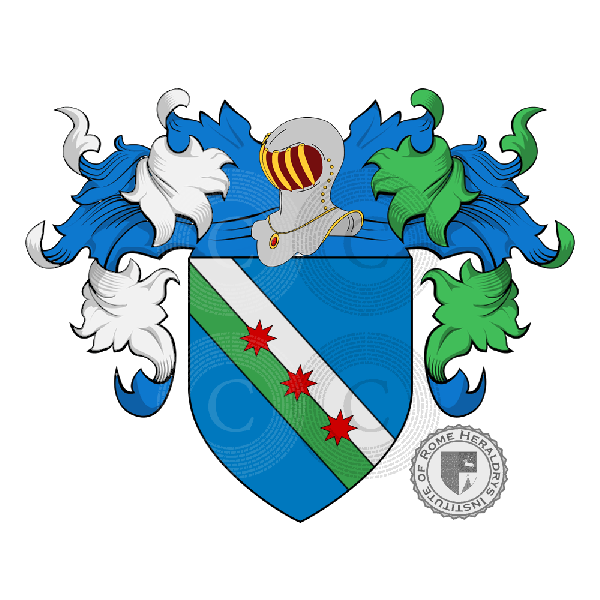 Coat of arms of family Bonanni o Buonanni