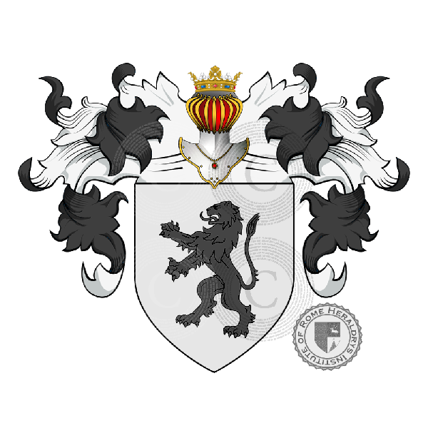 Coat of arms of family Silva (de) (Palermo)