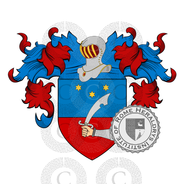 Wappen der Familie Simoni (Comacchio)