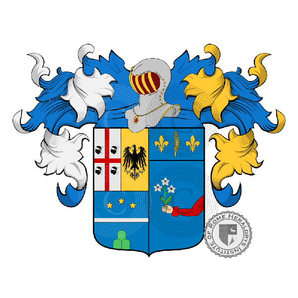 Escudo de la familia Ronchi Braccioli