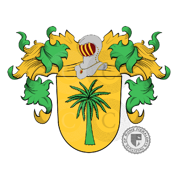 Wappen der Familie Palma, Lapalma