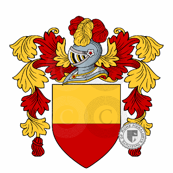 Coat of arms of family Favero
