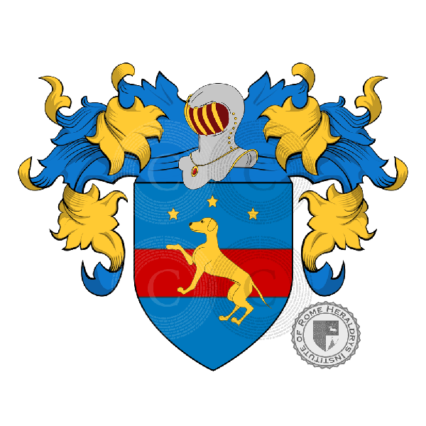 Coat of arms of family Lombardini