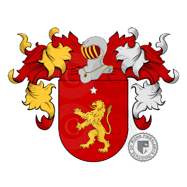 Coat of arms of family Zapiraín