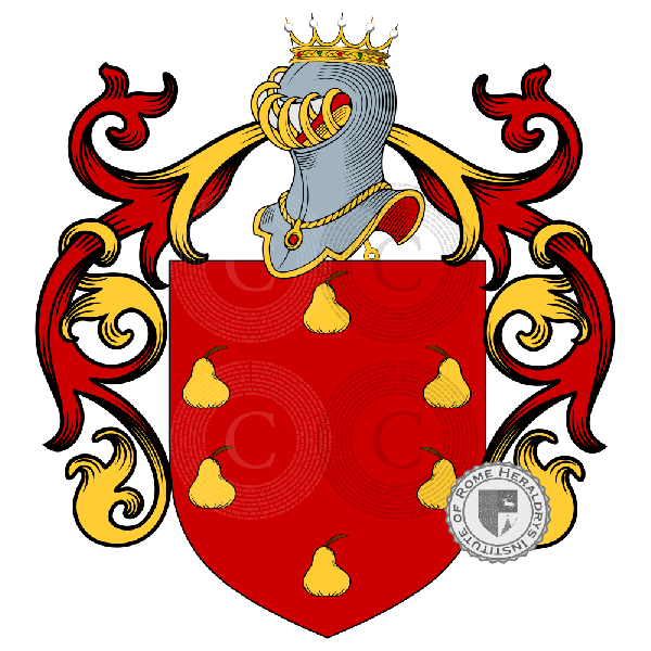 Wappen der Familie Pera