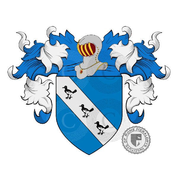 Coat of arms of family Gavini