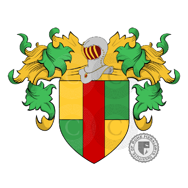Coat of arms of family Calonegi, Calonisi