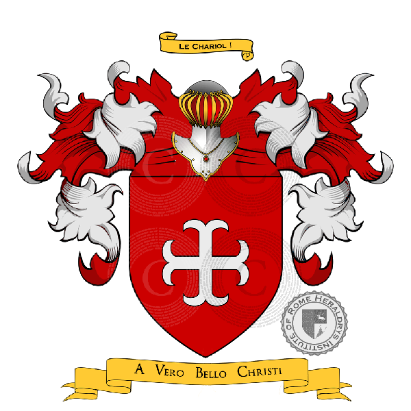 Wappen der Familie Bouillè du Chariol