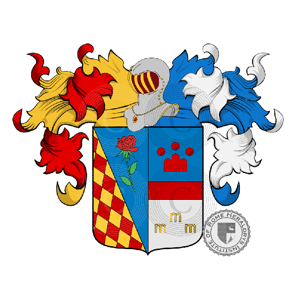 Coat of arms of family Menchi