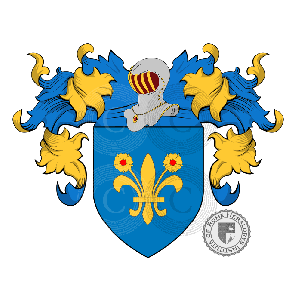 Coat of arms of family da Romano