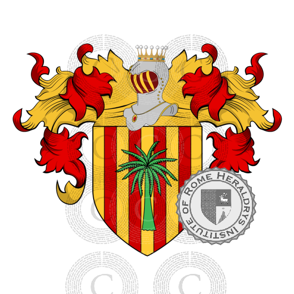 Wappen der Familie Caro (di, de) (Sicilia)