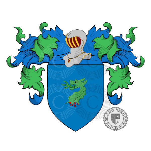 Wappen der Familie Palazzo (da)
