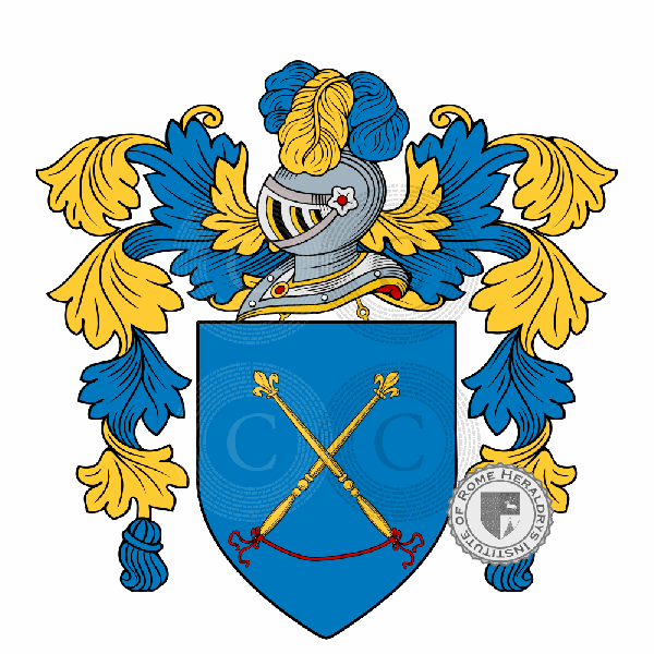 Coat of arms of family Bernardi