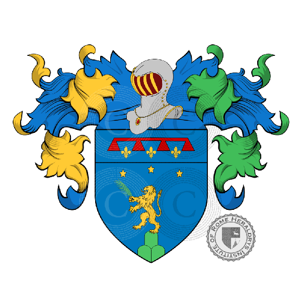 Coat of arms of family Zanchetti