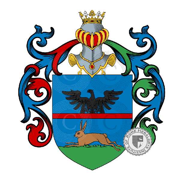 Coat of arms of family Lepri