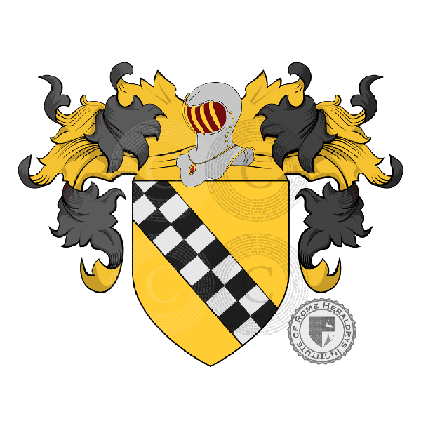 Coat of arms of family Grivel
