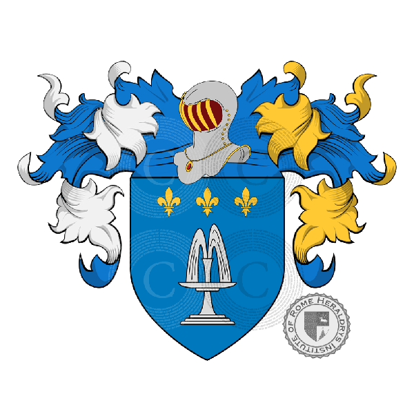Wappen der Familie Fontana