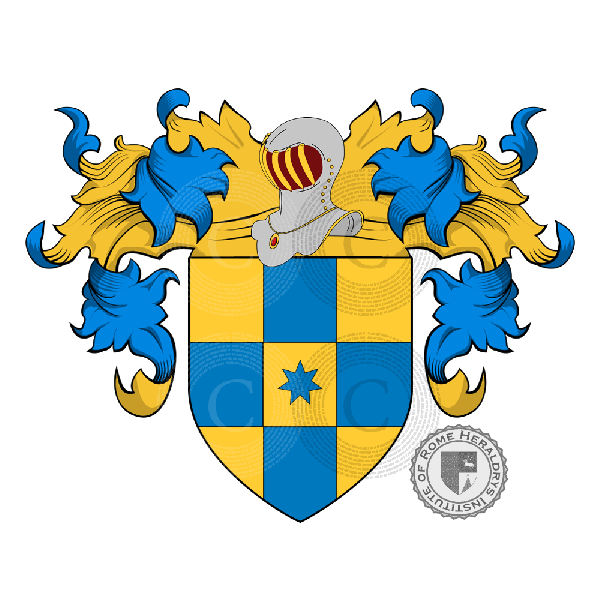 Coat of arms of family Zibetti