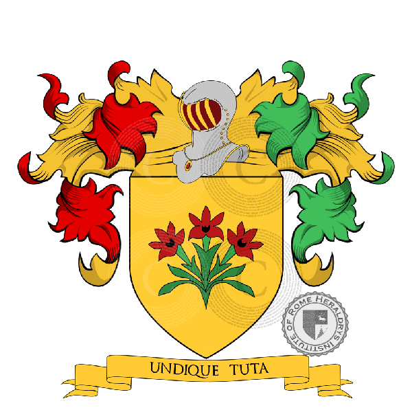 Coat of arms of family Barberi