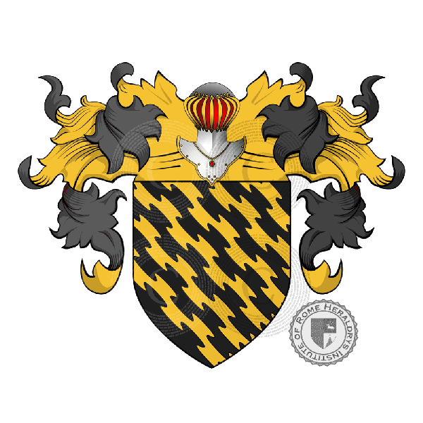 Coat of arms of family Mari