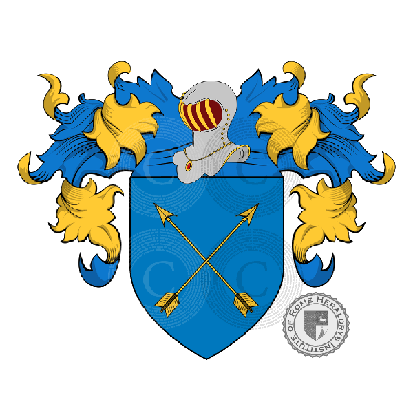 Coat of arms of family Ghini
