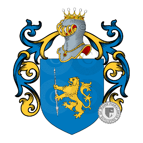 Coat of arms of family Cola