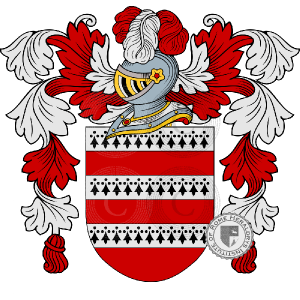 Coat of arms of family Barbera